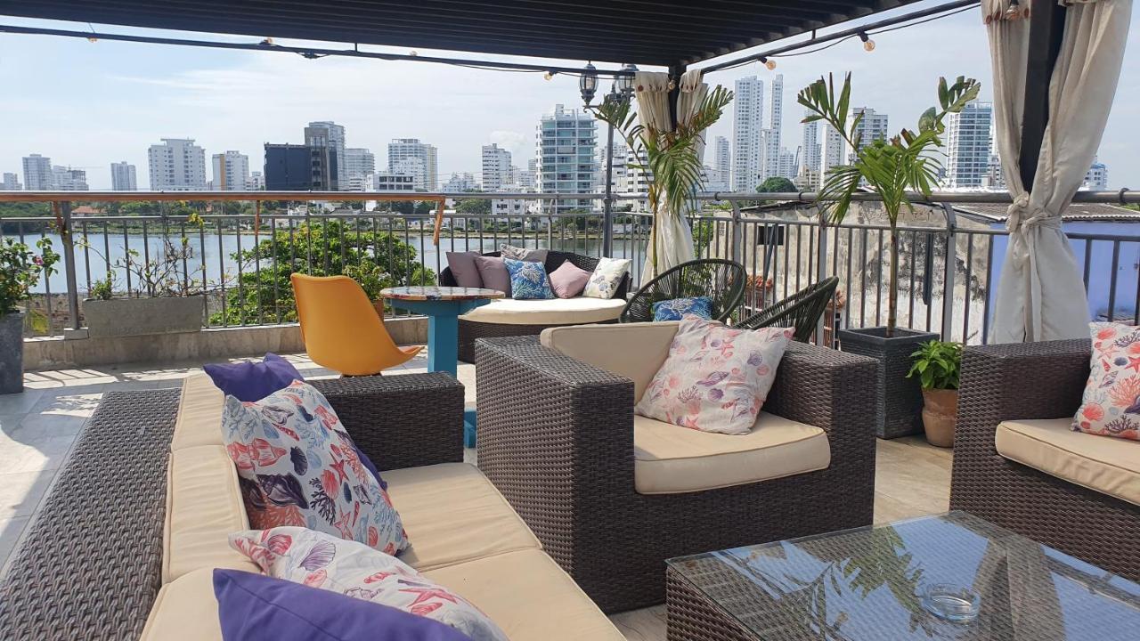 Casa Evelyn Hotel Cartagena Bagian luar foto